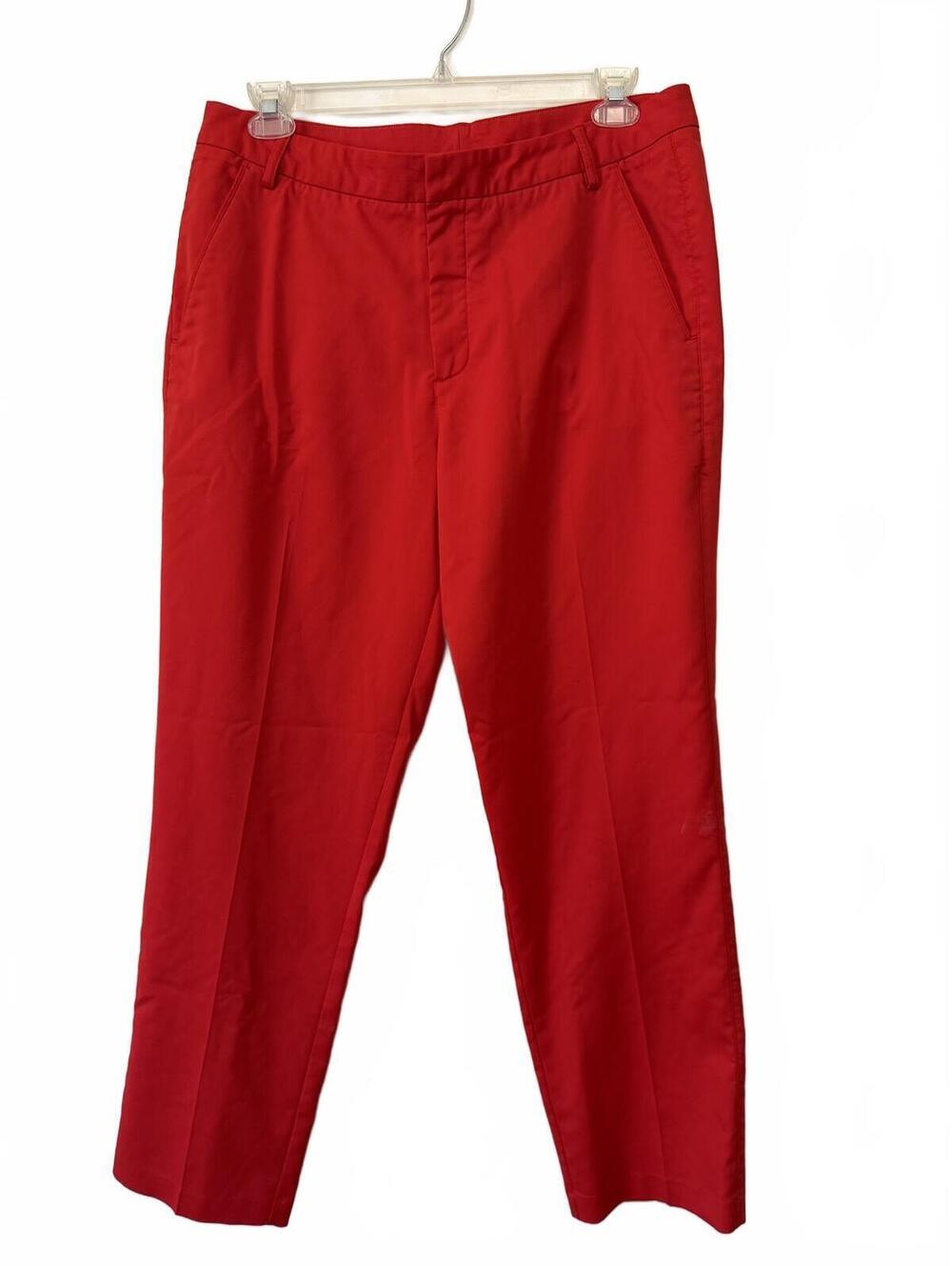 Puma Sport Lifestyle Red Casual Pants W36 L32